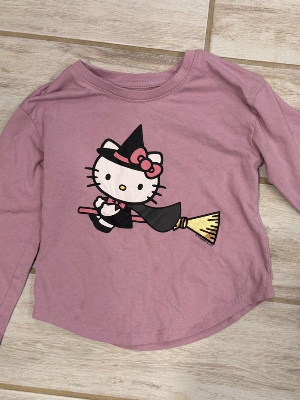Baby Gap Hello Kitty Witch Halloween Shirt Size 5